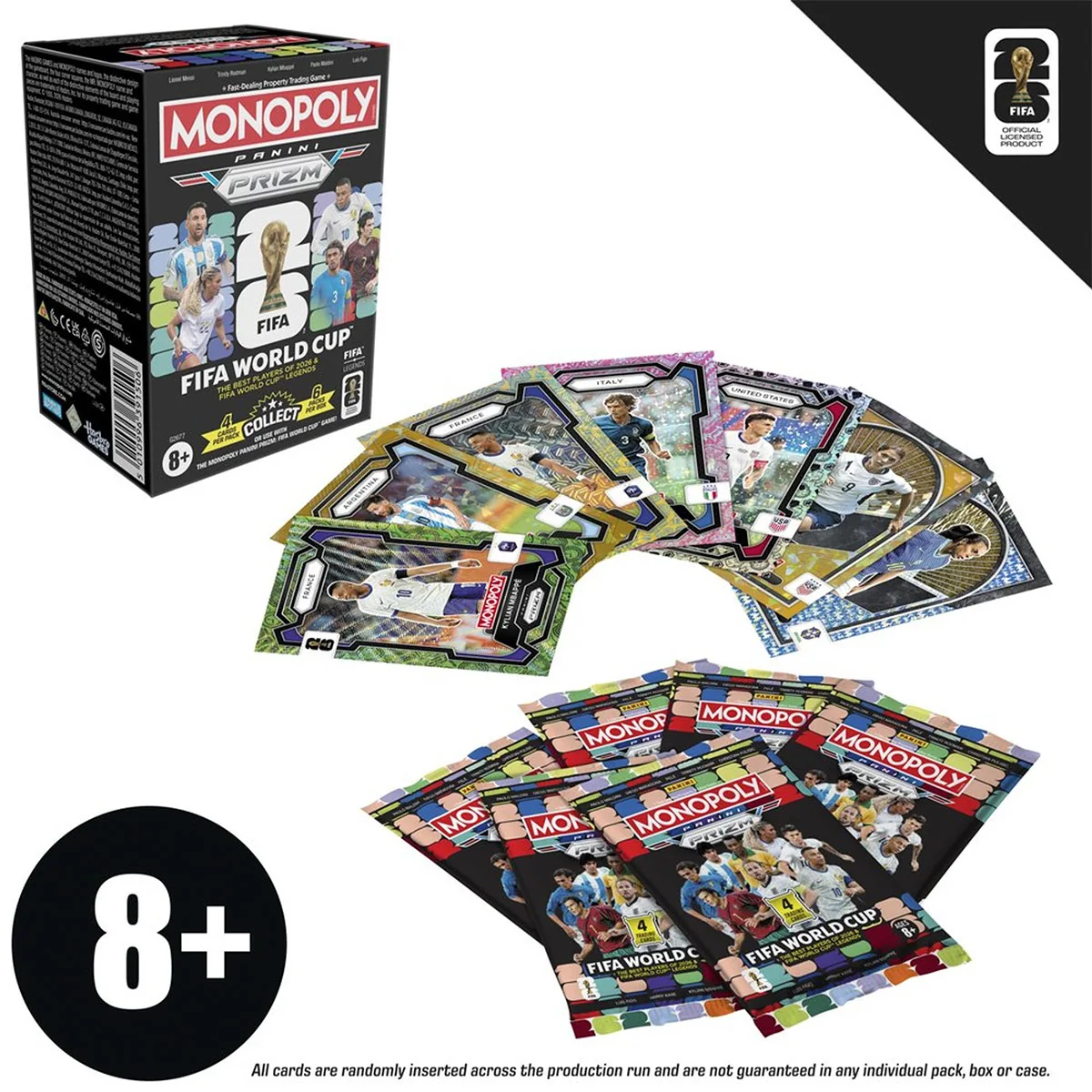 JUEGO DE CARTAS MONOPOLY PANINI PRIZM: COPA MUNDIAL DE LA FIFA - 5