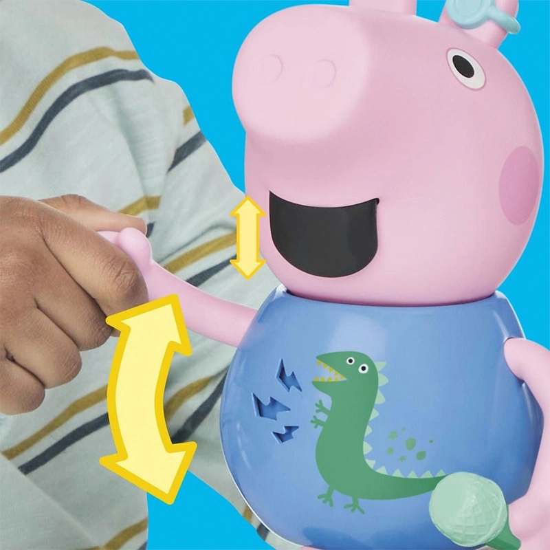 MUÑECA PEPPA PIG GEORGE CANTA Y BROMEA - 12