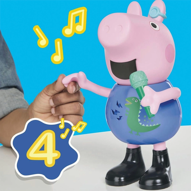 MUÑECA PEPPA PIG GEORGE CANTA Y BROMEA - 14