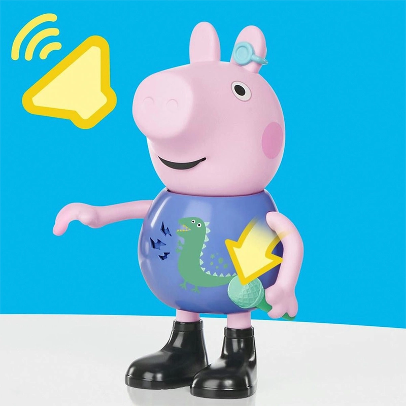 MUÑECA PEPPA PIG GEORGE CANTA Y BROMEA - 5