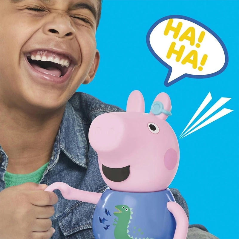 MUÑECA PEPPA PIG GEORGE CANTA Y BROMEA - 7