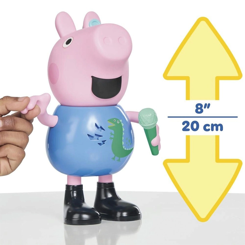 MUÑECA PEPPA PIG GEORGE CANTA Y BROMEA - 10