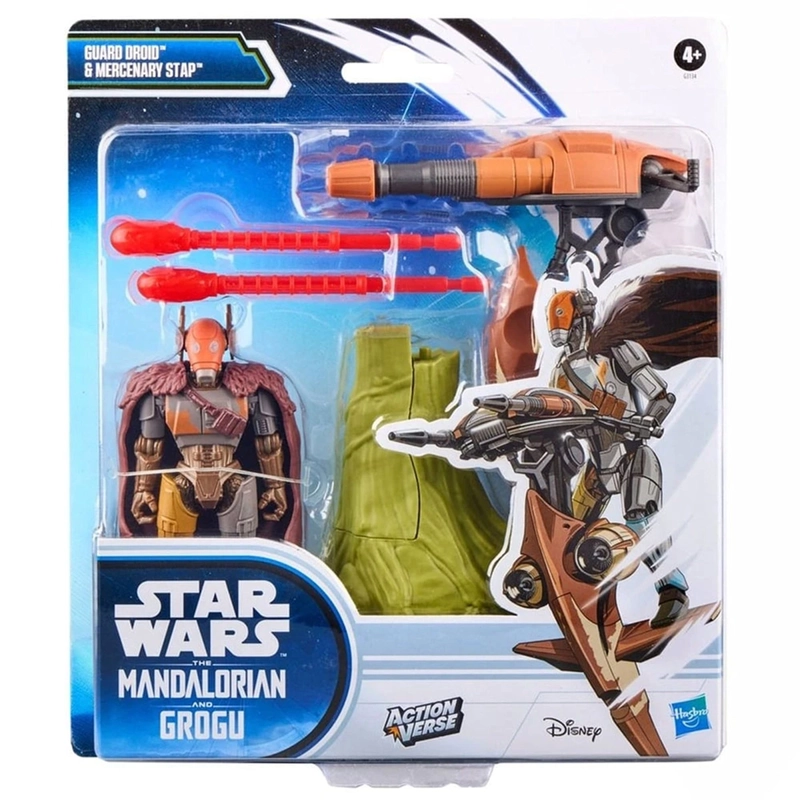 FIGURA DE ACCIÓN STAR WARS ACTIONVERSE GUARD DROID & MERCENARY STAP - 14