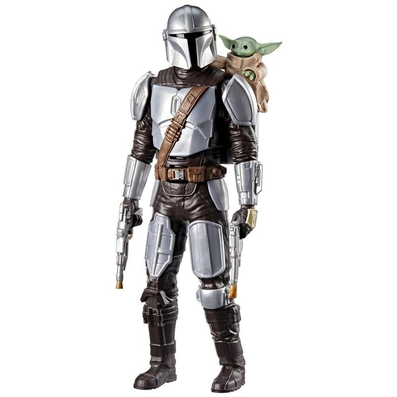 FIGURA DE ACCIÓN STAR WARS THE MANDALORIAN & GROGU BLÁSTER CAZARRECOMPENSAS - 2