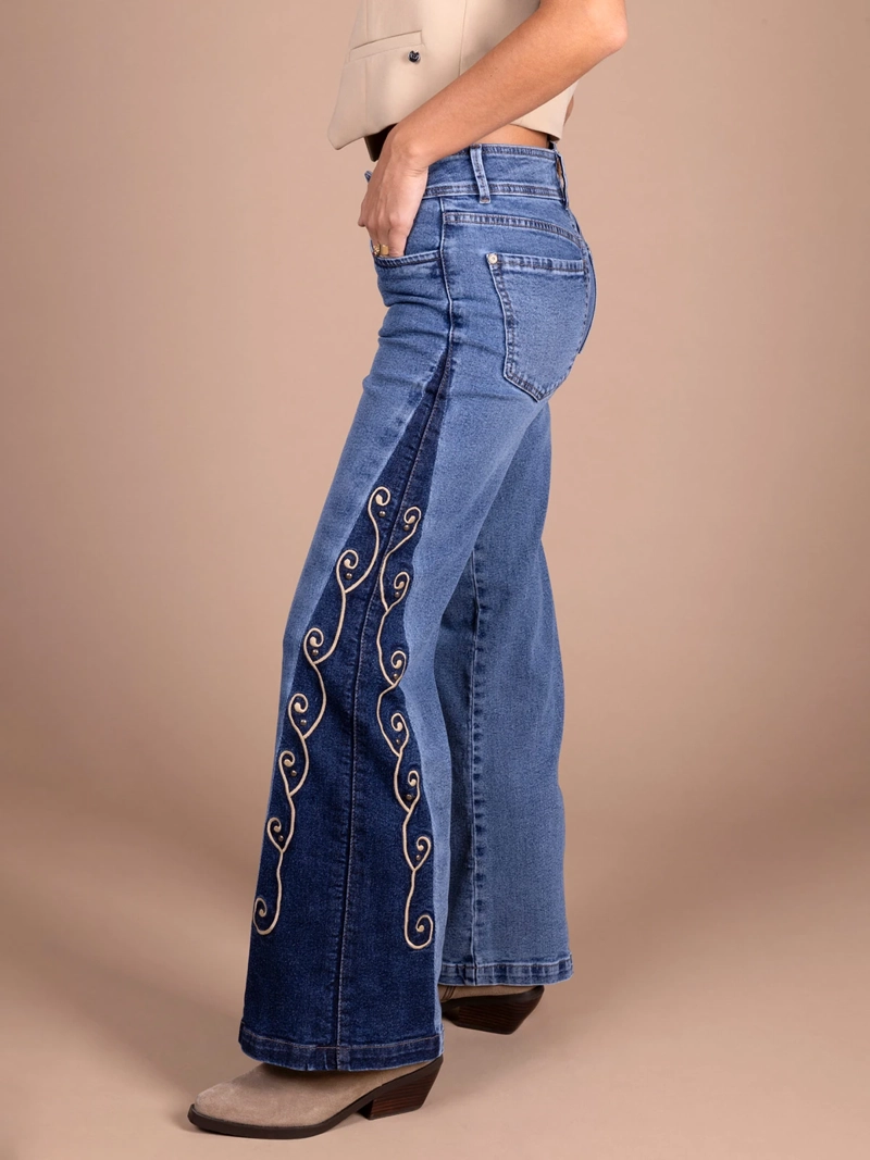 JEANS MUJER EFESIS ALGODÓN VIRGO - 4