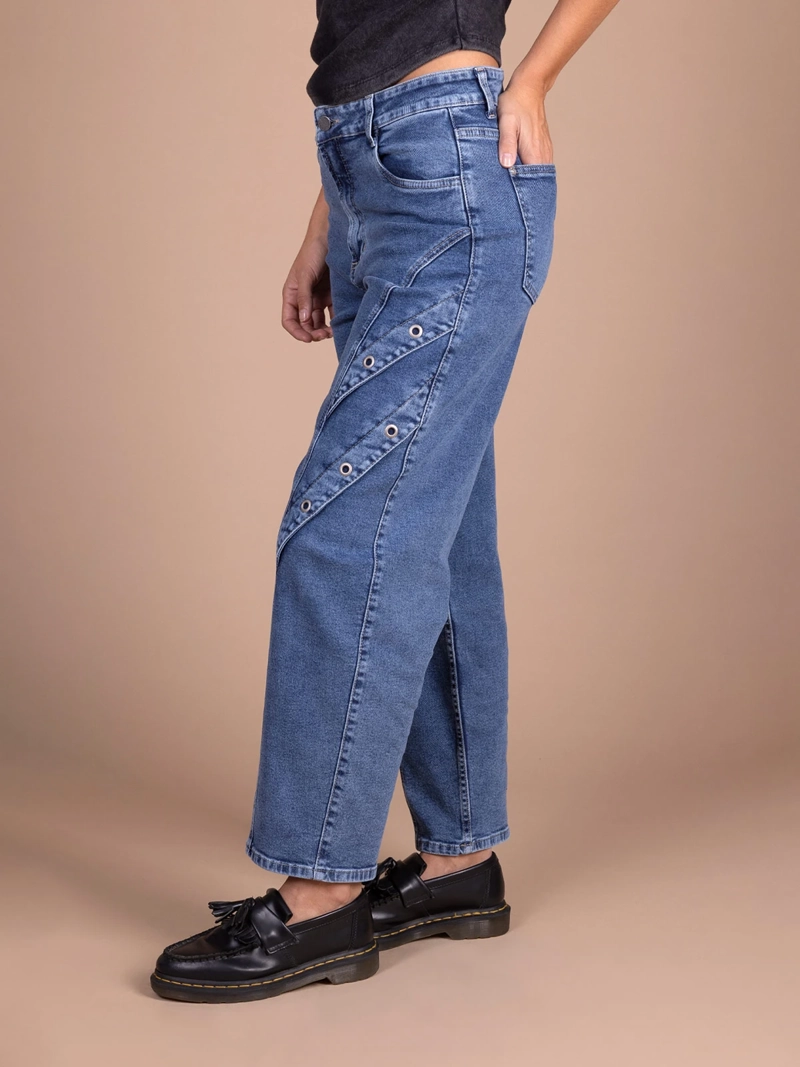 JEANS MUJER EFESIS ALGODÓN RIGEL - 2