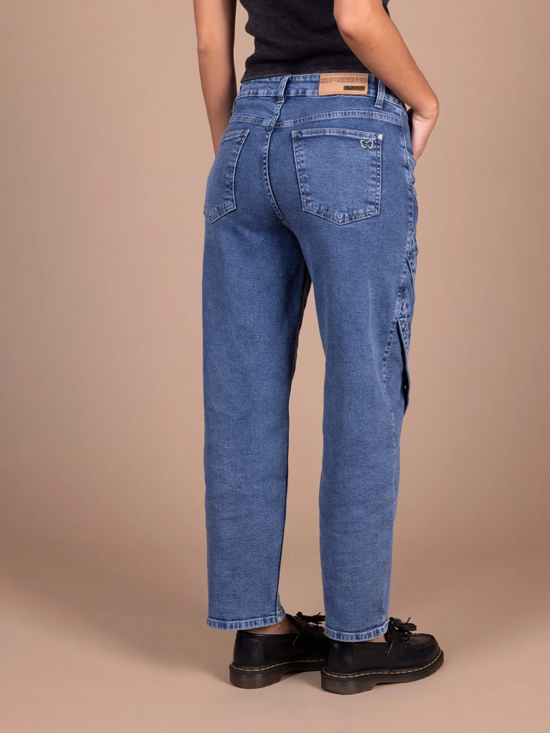 JEANS MUJER EFESIS ALGODÓN RIGEL - 4