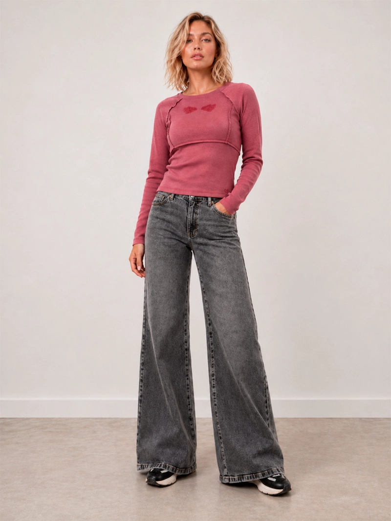 JEANS MUJER EFESIS ALGODÓN ANGEL - 1