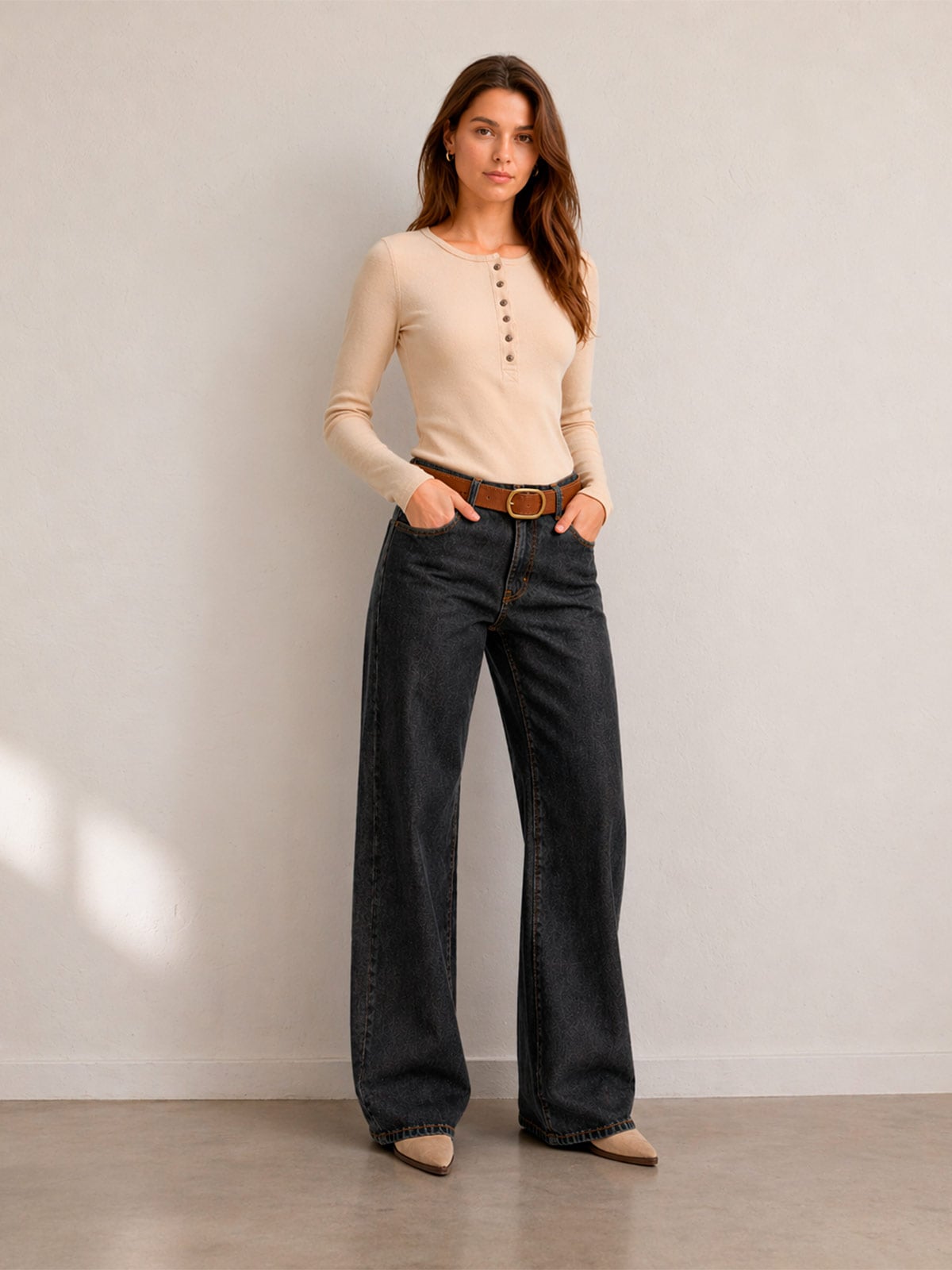 JEANS MUJER EFESIS ALGODÓN ATRIA - 1