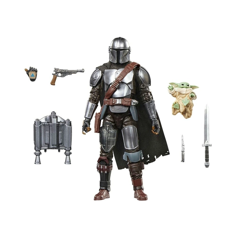 FIGURA DE ACCIÓN STAR WARS THE BLACK SERIES EL MANDALORIANO Y GROGU - 2