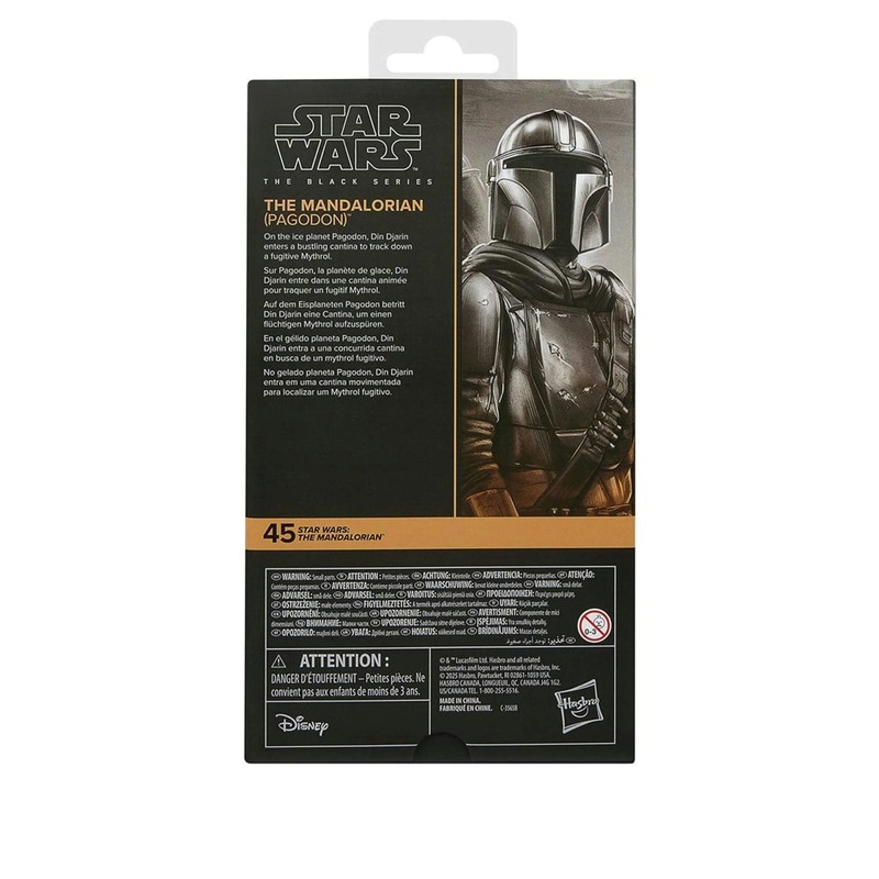 FIGURA DE ACCIÓN STAR WARS THE BLACK SERIES THE MANDALORIAN (PAGODON) - 6