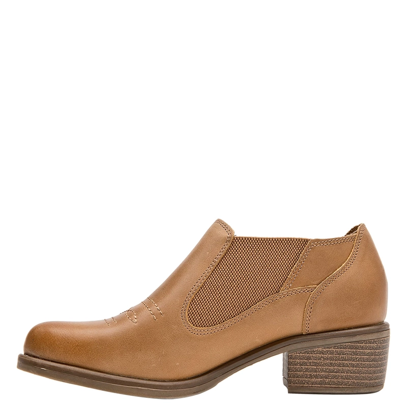 BOTINES MUJER BRUNO ROSSI CAMEL BRM0466 CUERO - 4