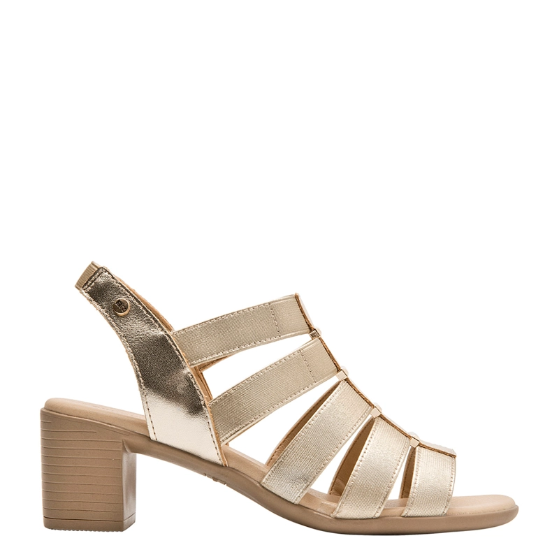 SANDALIAS MUJER BRUNO ROSSI DORADO BRM0155