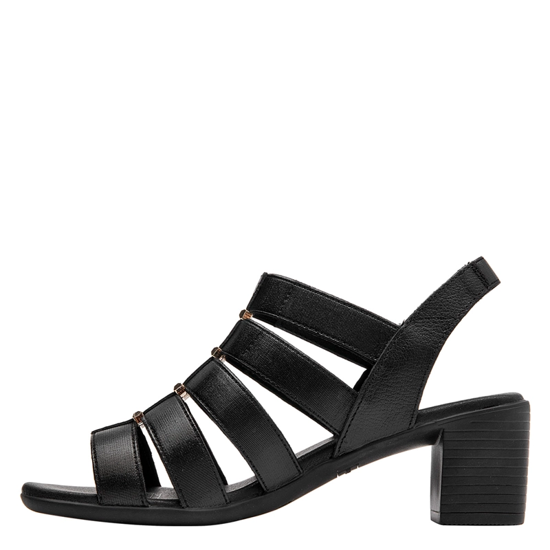 SANDALIAS MUJER BRUNO ROSSI NEGRO BRM0155  - 2
