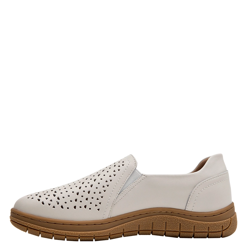 ZAPATOS MUJER BRUNO ROSSI BLANCO BRM0064 CUERO - 4