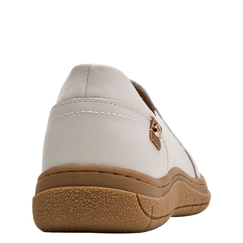 ZAPATOS MUJER BRUNO ROSSI BLANCO BRM0064 CUERO - 5