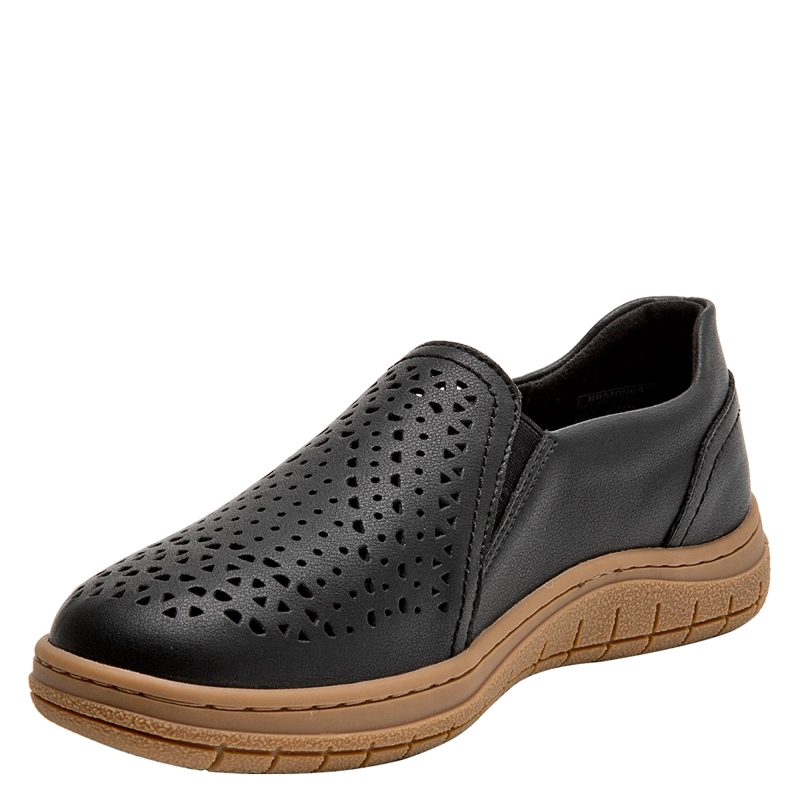 ZAPATOS MUJER BRUNO ROSSI NEGRO BRM0064 CUERO - 3