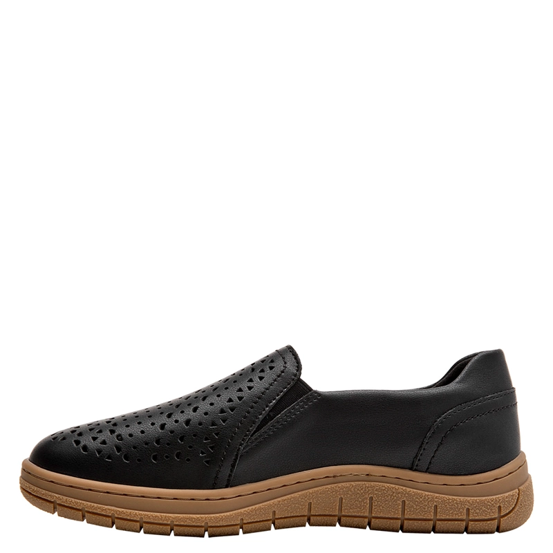 ZAPATOS MUJER BRUNO ROSSI NEGRO BRM0064 CUERO - 4
