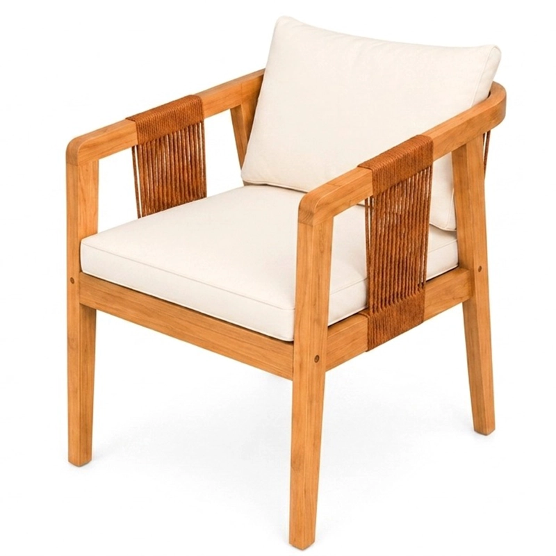 JUEGO DE COMEDOR MAISON LINETT VICENT ACACIA 7 PIEZAS - 4