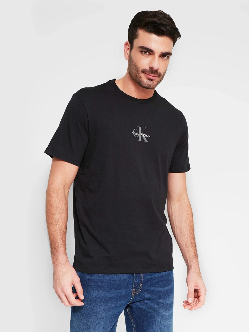 POLERA HOMBRE CALVIN KLEIN MANGA CORTA - 1