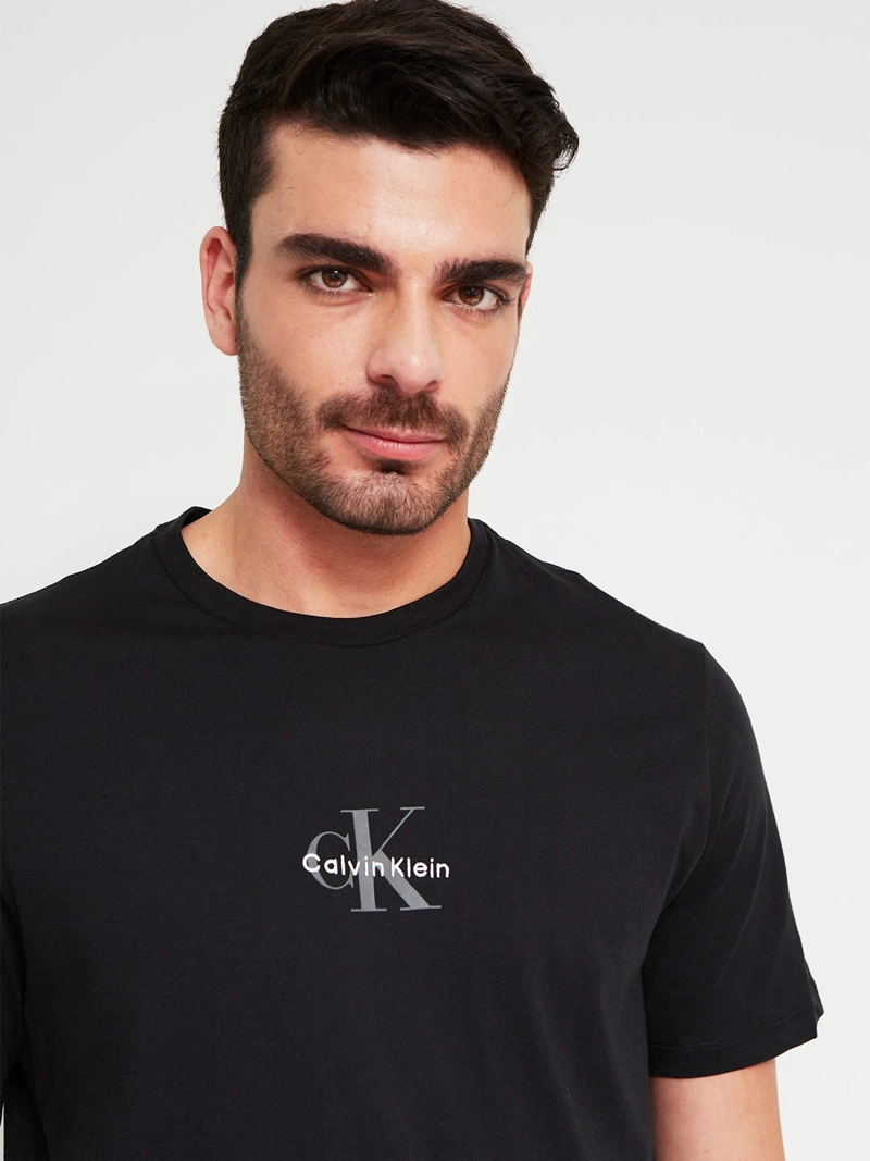 POLERA HOMBRE CALVIN KLEIN MANGA CORTA - 3