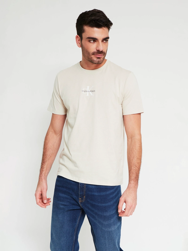 POLERA HOMBRE CALVIN KLEIN MANGA CORTA - 1