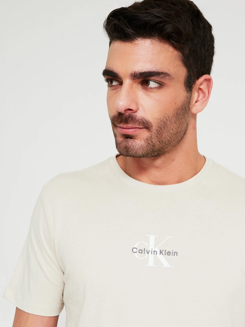 POLERA HOMBRE CALVIN KLEIN MANGA CORTA - 3