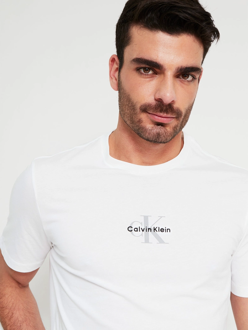 POLERA HOMBRE CALVIN KLEIN MANGA CORTA - 3