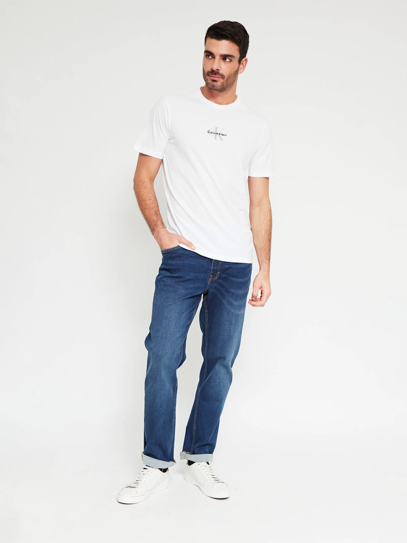 POLERA HOMBRE CALVIN KLEIN MANGA CORTA - 4