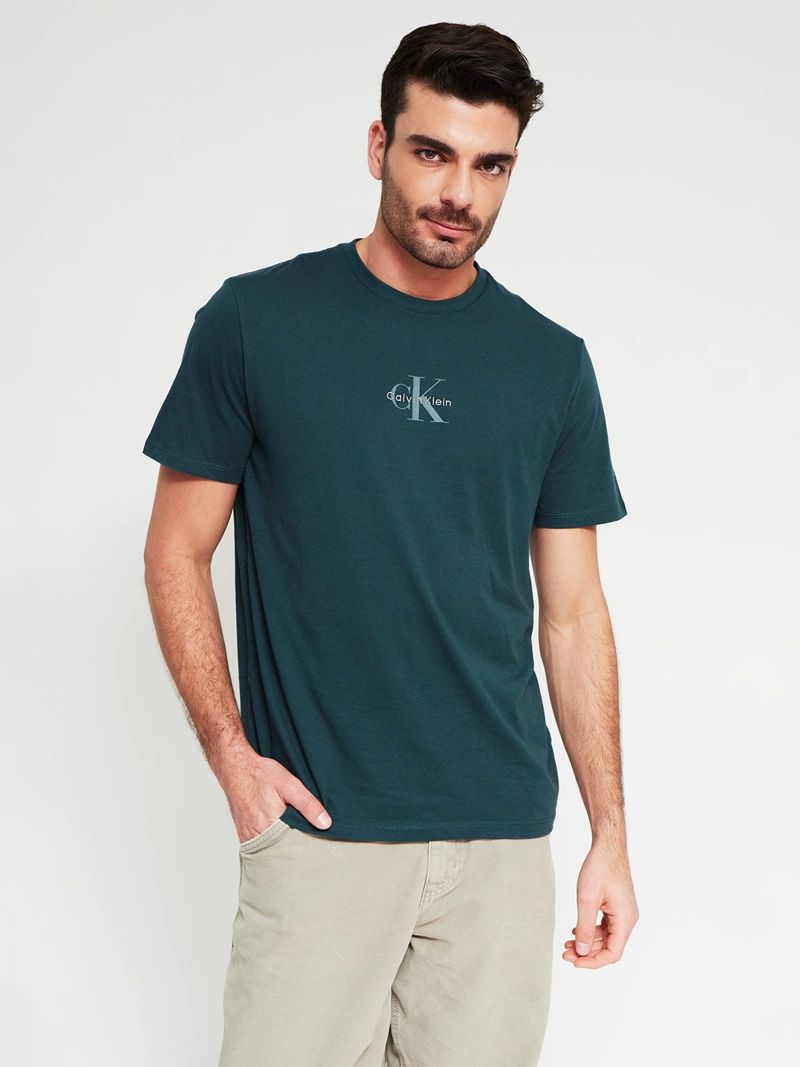 POLERA HOMBRE CALVIN KLEIN MANGA CORTA - 1