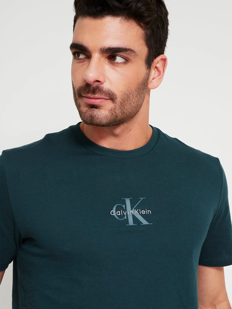 POLERA HOMBRE CALVIN KLEIN MANGA CORTA - 3