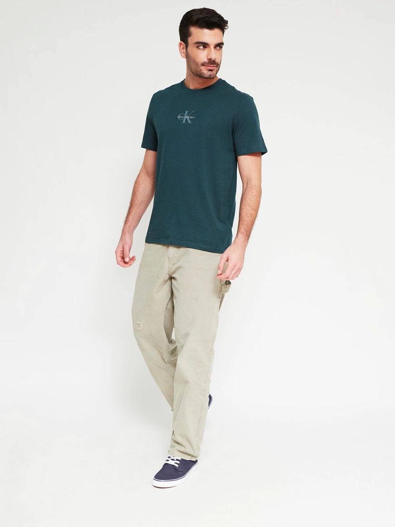 POLERA HOMBRE CALVIN KLEIN MANGA CORTA - 4