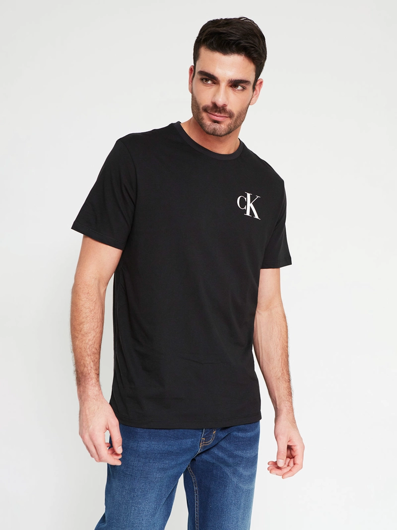 POLERA HOMBRE CALVIN KLEIN MANGA CORTA - 1