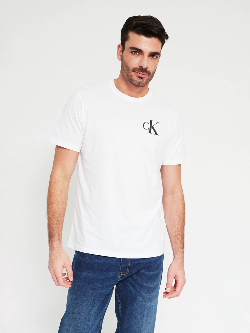 POLERA HOMBRE CALVIN KLEIN MANGA CORTA - 1
