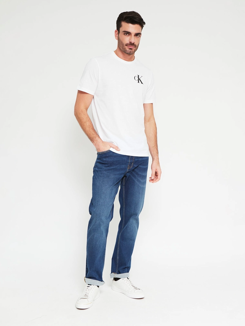 POLERA HOMBRE CALVIN KLEIN MANGA CORTA - 4