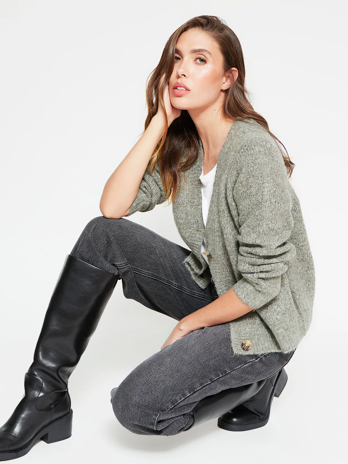 CARDIGAN MUJER ONLY  - 4