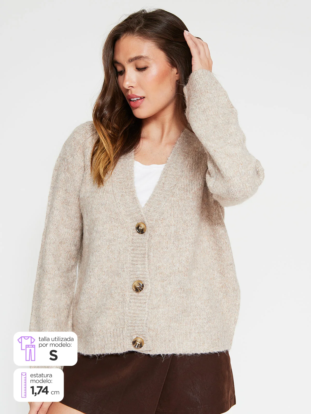 CARDIGAN MUJER ONLY  - 1