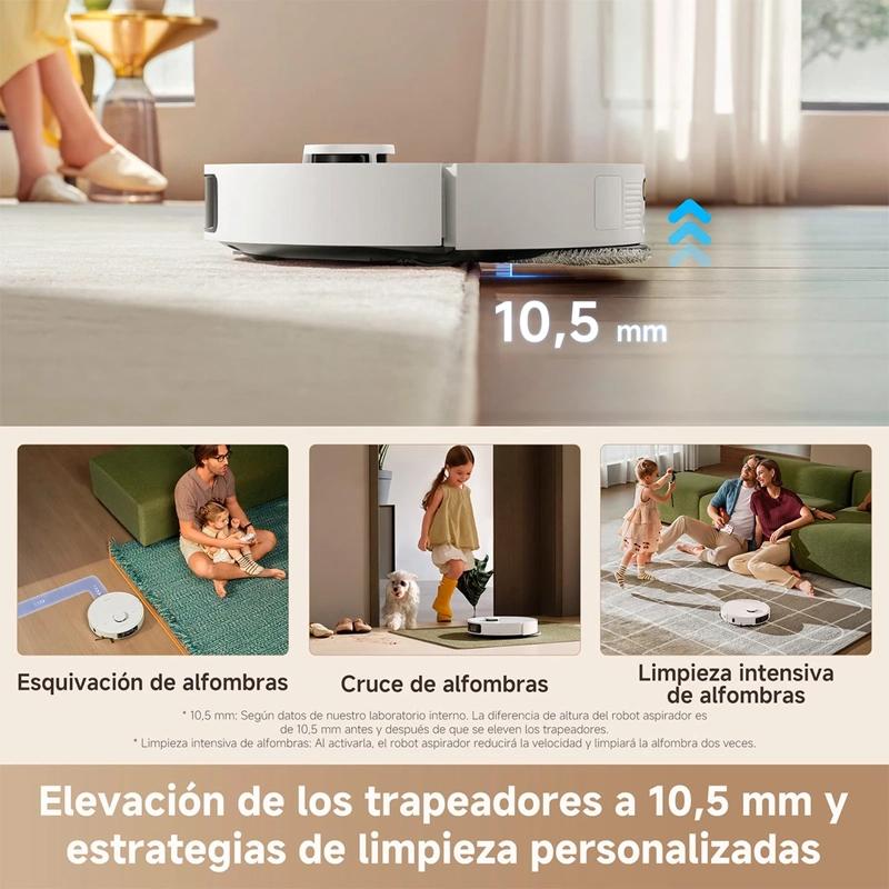 ROBOT 2 EN 1 ASPIRADOR TRAPEADOR DREAME L50 ULTRA CE - 13