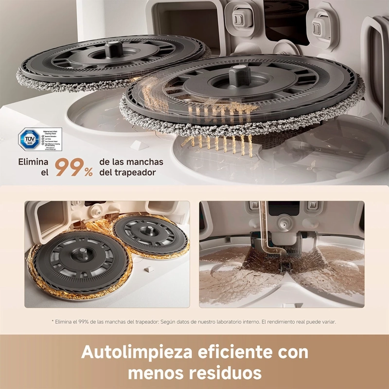 ROBOT 2 EN 1 ASPIRADOR TRAPEADOR DREAME L50 ULTRA CE - 7