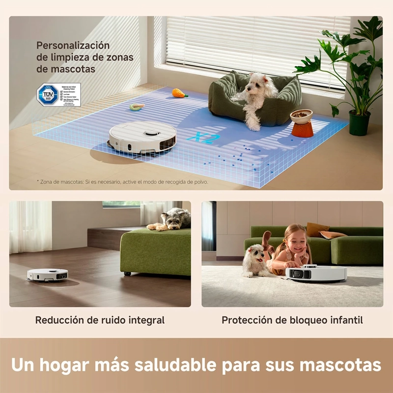 ROBOT 2 EN 1 ASPIRADOR TRAPEADOR DREAME L50 ULTRA CE - 10
