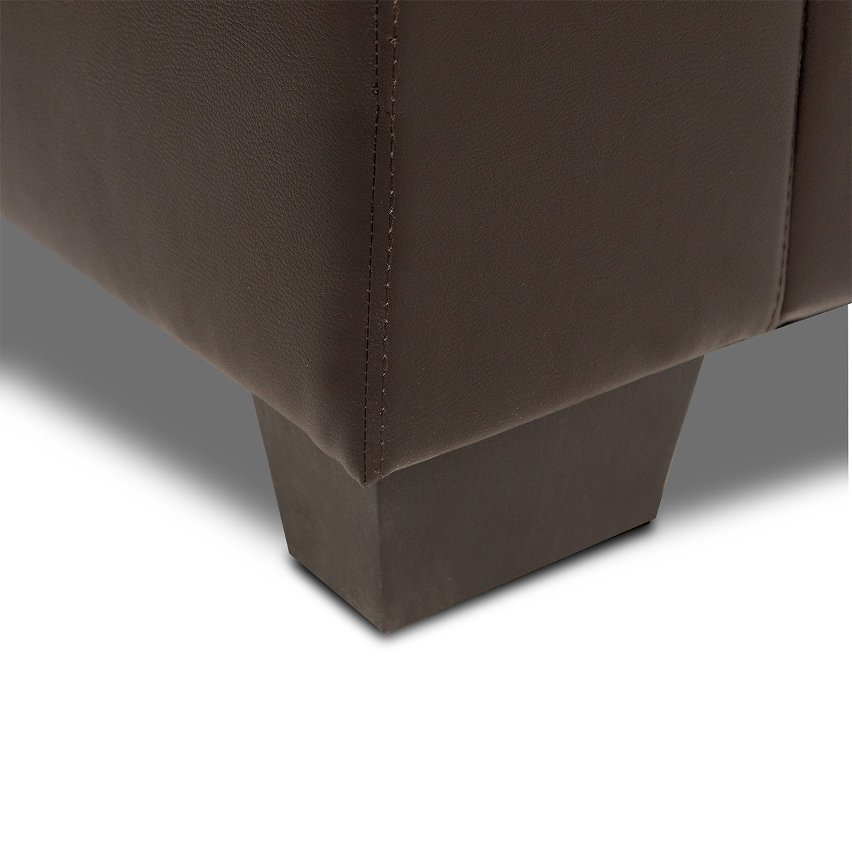 SOFÁ CIC ONTARIO 3 CUERPOS PU CHOCOLATE - 9