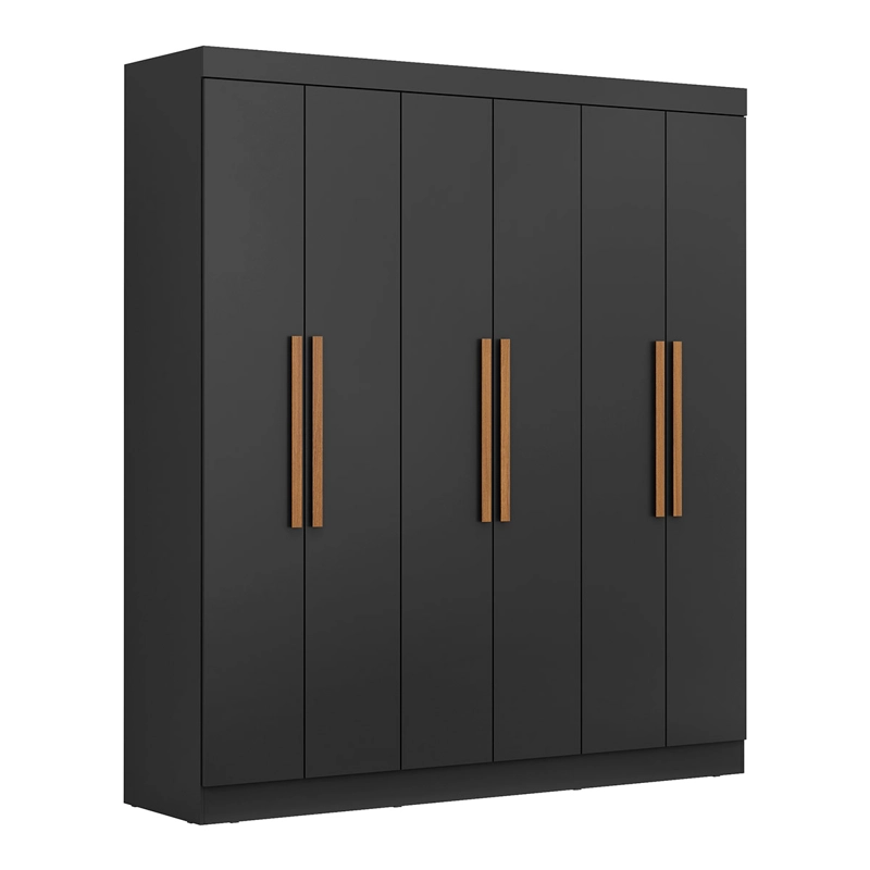 CLOSET DI PORETTI DESIGN PARIS 6P 2C NEGRO - 2
