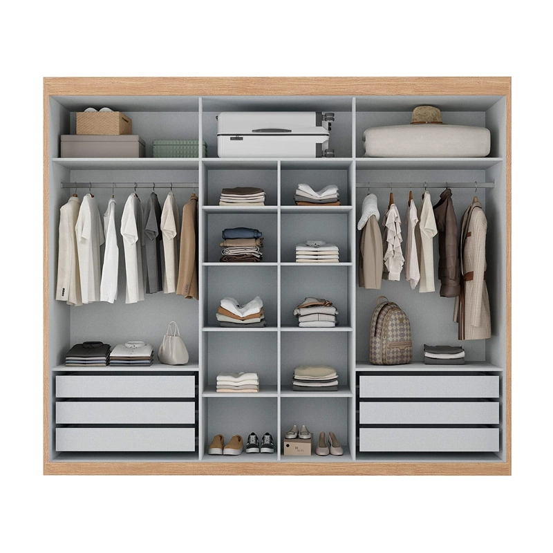 CLOSET DI PORETTI DESIGN SENNA 3P 6C CAFÉ - 3