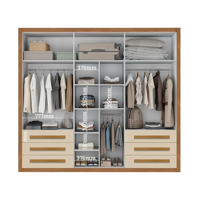 CLOSET DI PORETTI DESIGN VENETO 6P 6C CAFÉ - 4