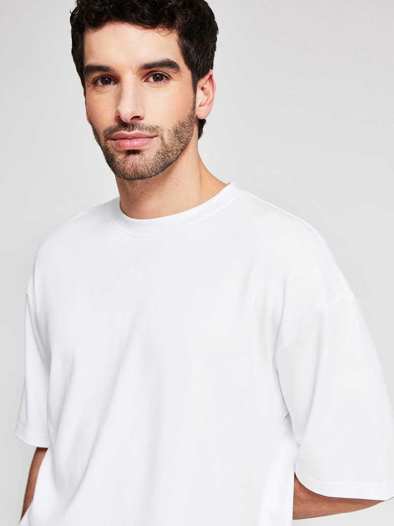 POLERA HOMBRE MARQUIS ALGODÓN MANGA CORTA RELAXED FIT - 3