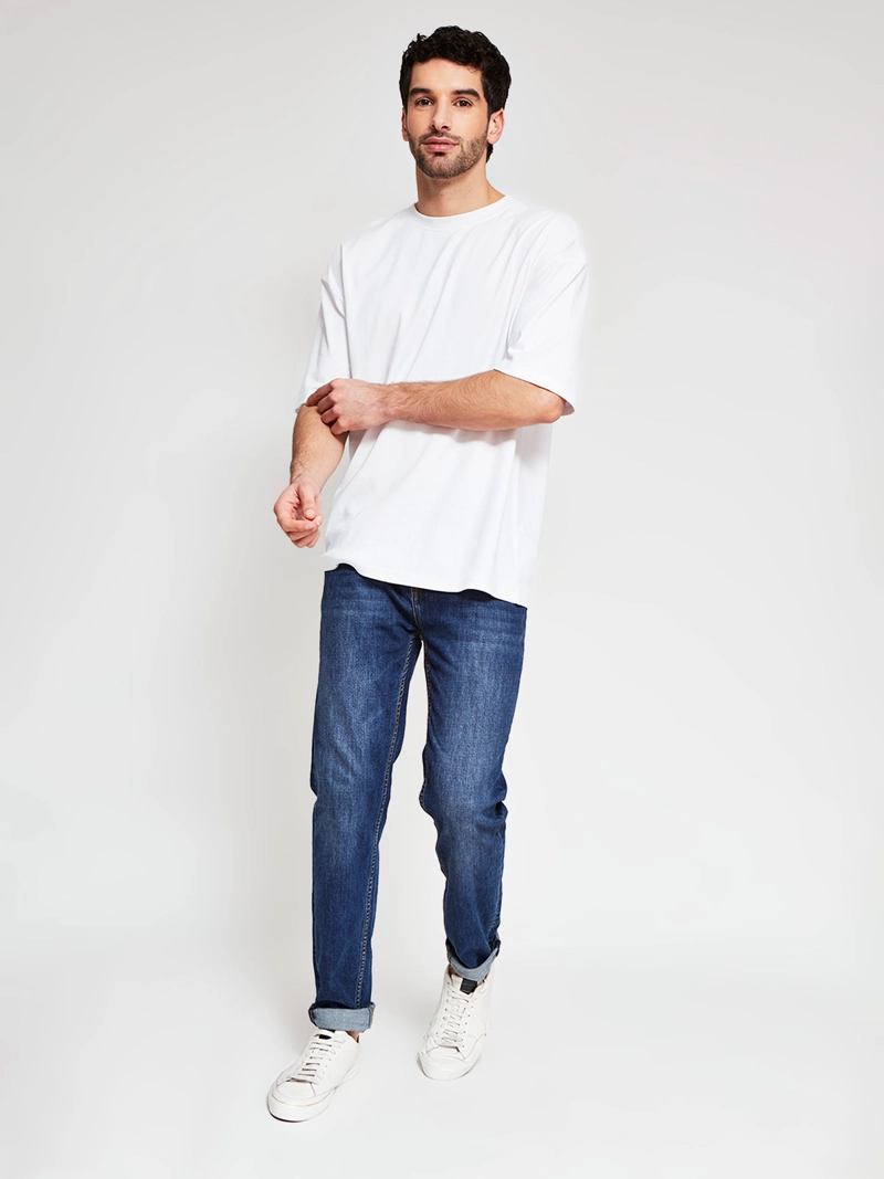 POLERA HOMBRE MARQUIS ALGODÓN MANGA CORTA RELAXED FIT - 4