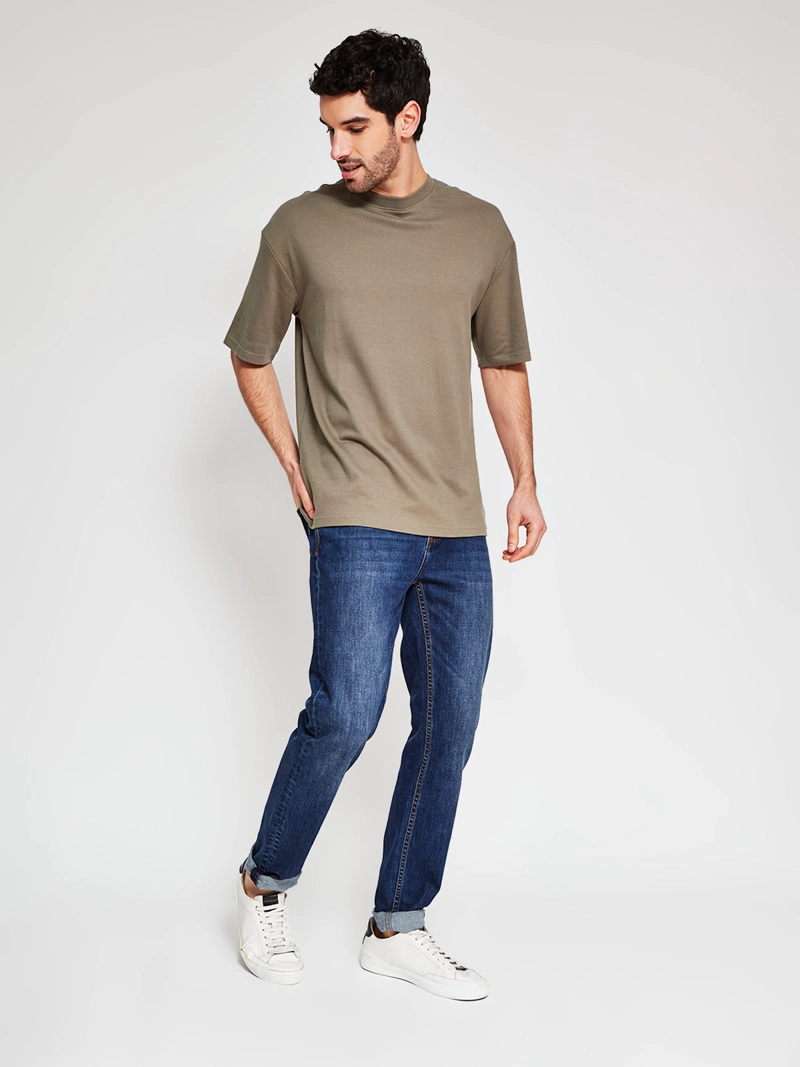 POLERA HOMBRE MARQUIS ALGODÓN MANGA CORTA RELAXED FIT - 4