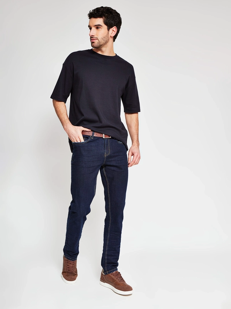 POLERA HOMBRE MARQUIS ALGODÓN MANGA CORTA RELAXED FIT - 4