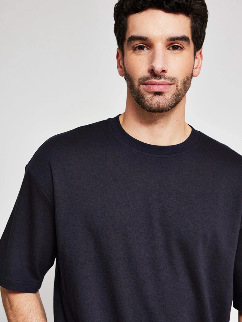 POLERA HOMBRE MARQUIS ALGODÓN MANGA CORTA RELAXED FIT - 3