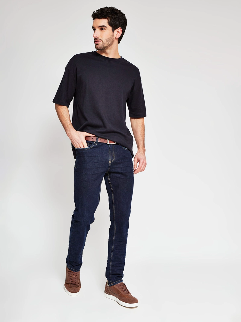 POLERA HOMBRE MARQUIS ALGODÓN MANGA CORTA RELAXED FIT - 4
